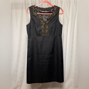 Boden textured silk tailored dress